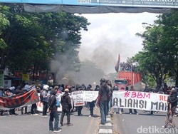 Demo BBM, Mahasiswa Cipayung Plus Mau Tutup SPBU se-Makassar!