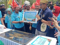 Sandiaga Resmikan Desa Wisata di Bantaeng, 4 Wakil Sulsel Masuk 50 Besar ADWI