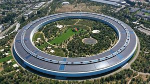 Megahnya Apple Park Difoto dari Udara, Pusat Teknologi Senilai Rp 65 T