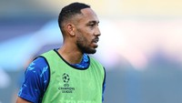 Chelsea, yang butuh striker, mendatangkan Aubameyang dari Barcelona. Foto: Chelsea FC via Getty Images/Darren Walsh