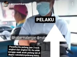 Traumatis Siswi SMK Diteror Pria Pamer Alat Kelamin di Dalam Angkot