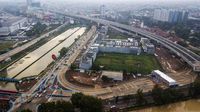 Penampakan Terkini Pembangunan Tol Becakayu Seksi 2A