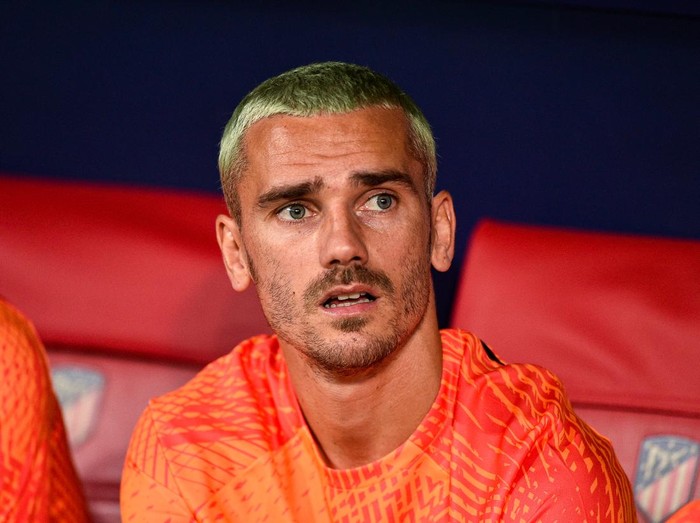 Antoine Griezmann during UEFA Champions League match between Atletico de Madrid and FC Porto at Civitas Metropolitano on September 07, 2022 in Madrid, Spain. (Photo by Rubén de la Fuente Pérez/NurPhoto via Getty Images)