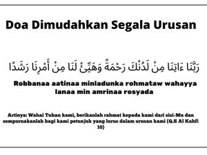7 Doa Dimudahkan Segala Urusan dan Dilancarkan Rezekinya