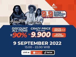 EIGER 9.9 Super Shopping Festival Tampilkan Paduan Alam dan Teknologi