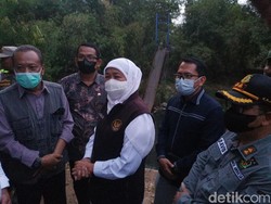Khofifah Pastikan Pengobatan Korban Jembatan Putus Ditanggung Pemerintah