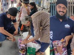 Keren! Nenek Ini Semangat Jualan Cokelat di Kereta dan Tolak Sumbangan