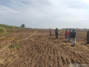 Lokasi Penemuan Mayat Terbakar Diduga PNS Bapenda Semarang Lokasi Penemuan Mayat Terbakar Diduga PNS Bapenda Semarang
