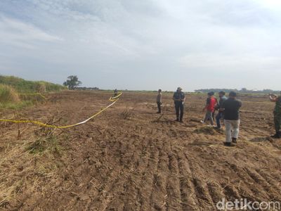 Lokasi Penemuan Mayat Terbakar Diduga PNS Bapenda Semarang