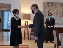 Menlu Temui Dubes Inggris, Sampaikan Belasungkawa Wafatnya Ratu Elizabeth