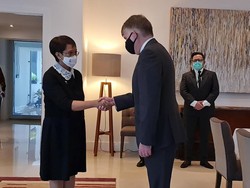 Menlu Temui Dubes Inggris, Sampaikan Belasungkawa Wafatnya Ratu Elizabeth