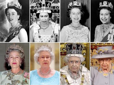 Transformasi Ratu Elizabeth II dalam Tiap Dekade