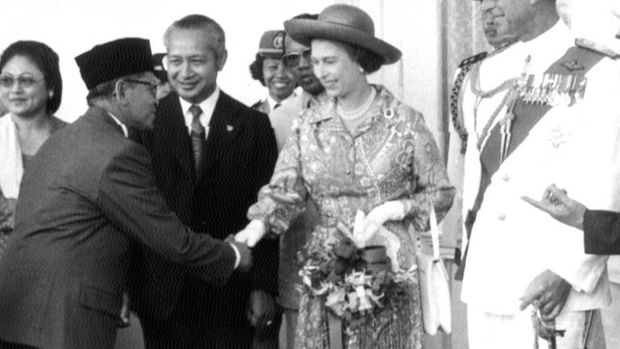 Ratu Elizabeth II dan Soeharto
