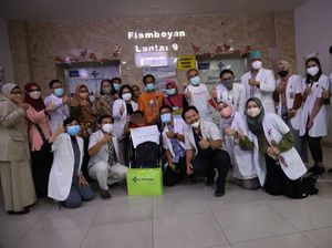 RS Dr Moewardi Solo Sukses Angkat Kista Langka Pasien Anak dengan Komplikasi