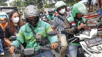 Begini Aktivitas Ojol Menjelang Kenaikan Tarif Ojek Itu