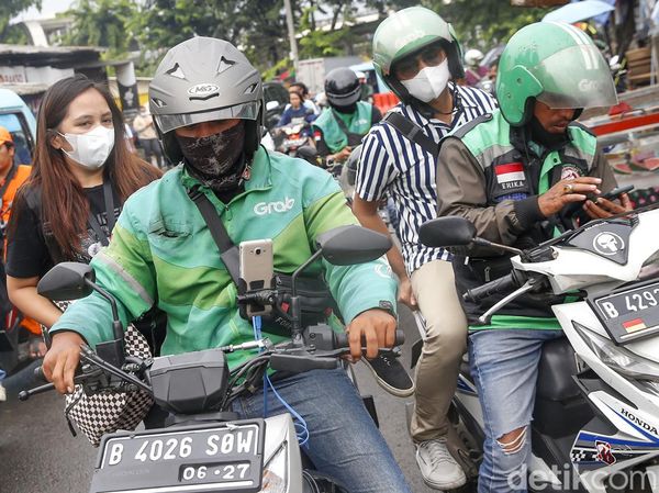 Begini Aktivitas Ojol Menjelang Kenaikan Tarif Ojek Itu