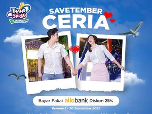 Akhir Pekan Makin Ceria di Trans Studio Bandung, Ada Diskon 25% Nih!