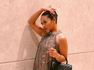 Gaya Kondangan Amel Carla yang Banjir Pujian, Tubuh Langsingnya Jadi Sorotan