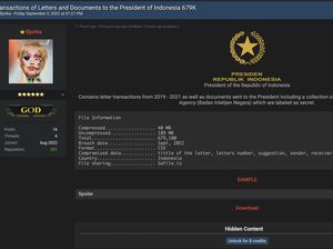Dokumen Rahasia Presiden RI Dicoborkan Hacker Bjorka, Apa Saja Isinya? Dokumen Rahasia Presiden RI Dicoborkan Hacker Bjorka, Apa Saja Isinya?