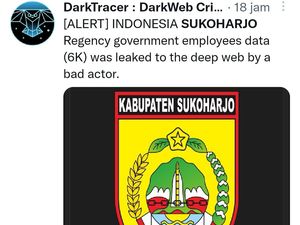 Heboh Data Pegawai Pemkab Sukoharjo Bocor, Diskominfo: Sudah Ditutup Heboh Data Pegawai Pemkab Sukoharjo Bocor, Diskominfo: Sudah Ditutup