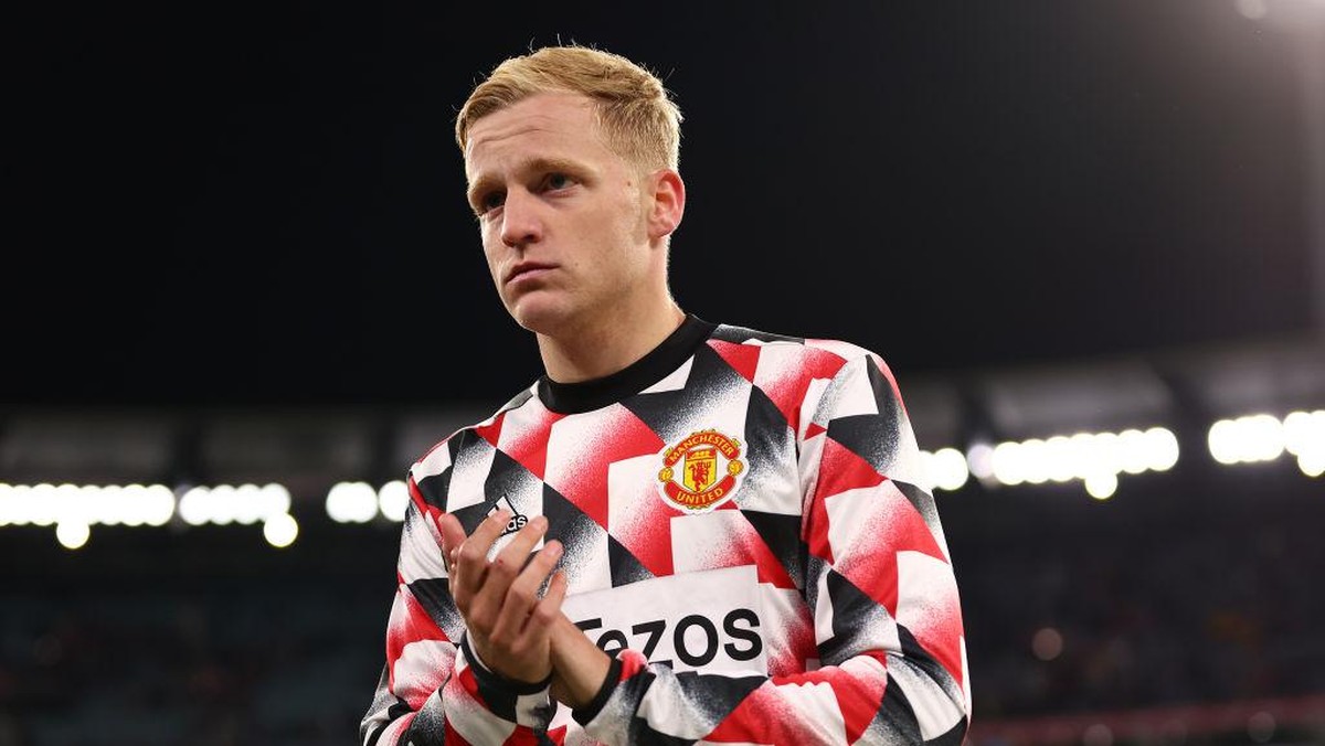 Donny van de Beek kena mental belum menjadi pilihan utama di Manchester United. (Foto: Getty Images)