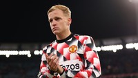 Donny van de Beek terus tidak mendapat kepercayaan bermain di skuad utama. Apakah Van de Beek akan laku di musim dingin nanti? (Getty Images)