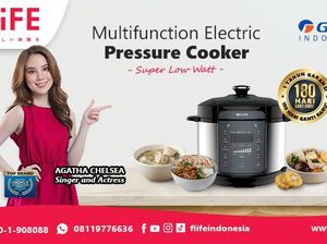 Ratusan Unit Pressure Cooker FLIFE Laris Terjual di Flash Sale Lazada