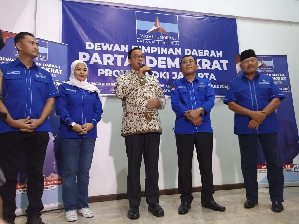 Kader Demokrat Jakarta Dukung AHY-Anies Maju Pilpres 2024