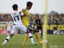 Stamina Kedodoran pada Babak Kedua, Gresik United Gagal Menang di Kandang
