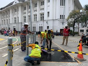 Ada Lapisan Anti-skid, Pemotor Dijamin Tak Jatuh Tergelincir Lagi