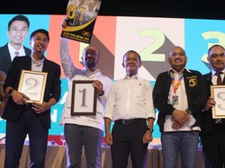 Rasa Pilpres, Proses Pengambilan Nomor Urut Caketum Hipmi Dikawal Menteri