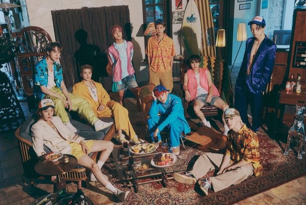 Potret konsep mood sampler kedua dari full album ke-4 NCT127/Foto: instagram.com/nct127 Konsep mood sampler kedua menunjukkan pesona baru dari NCT127 yang penuh nuansa tropical dan groovy.
