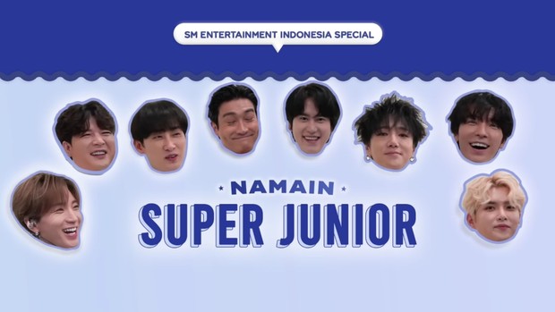 Potret konten memilih nama Indonesia Super Junior/ Foto: youtube.com/superjunior Potret konten memilih nama Indonesia Super Junior