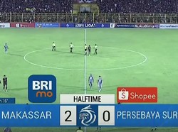PSM Vs Persebaya 2-0, Yakob Cetak Gol di Akhir Babak Pertama