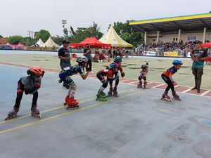 Sepatu Roda Bupati Bekasi Open 2022 Diikuti Ribuan Atlet