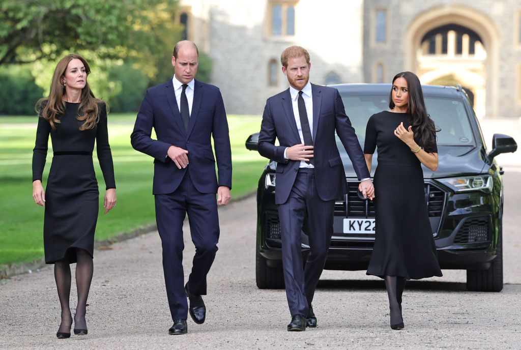 Pangeram William, Kate Middleton, Pangeran Harry, Meghan Markle