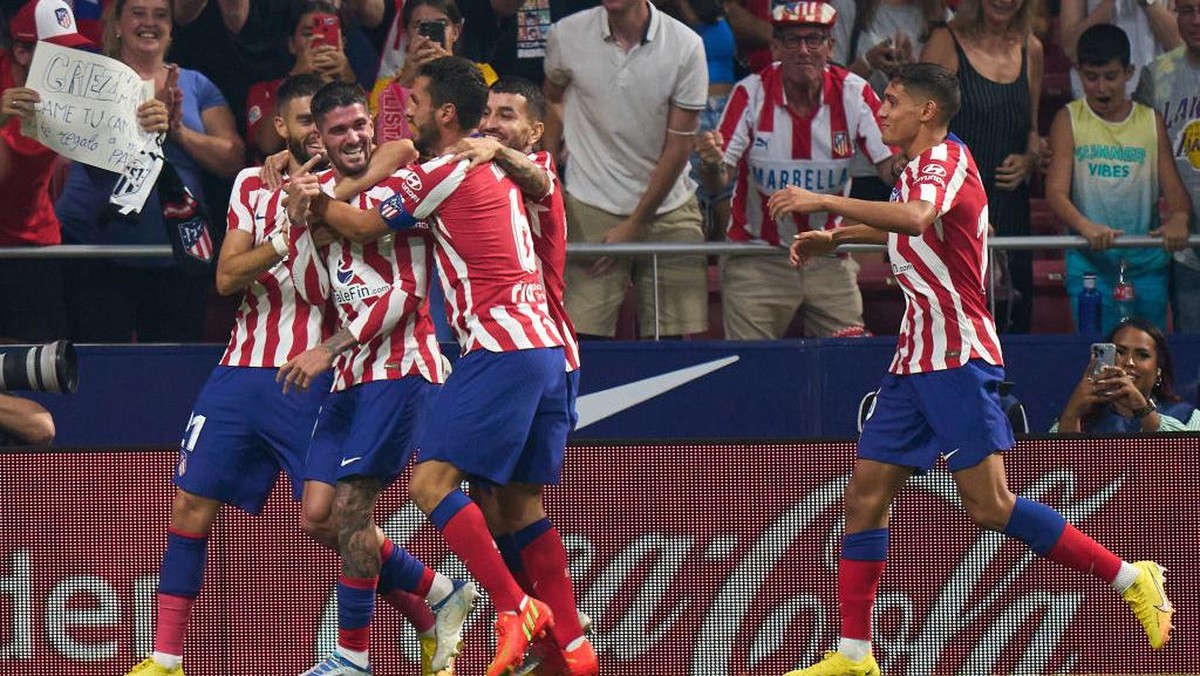 Atletico Madrid menang 4-1 atas Celta Vigo (Foto: Getty Images/Angel Martinez)