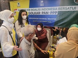 Dorong Target Nasional, Perempuan KIB Gelar Baksos Vaksinasi Booster