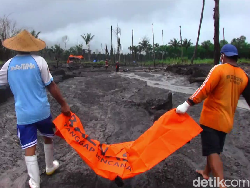 Kerangka Korban Erupsi Semeru Ditemukan Setelah 9 Bulan Tertimbun Pasir