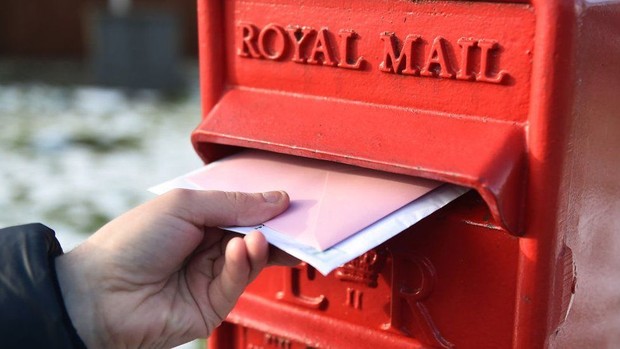 Perubahan pada kotak pos dan perangko Inggris