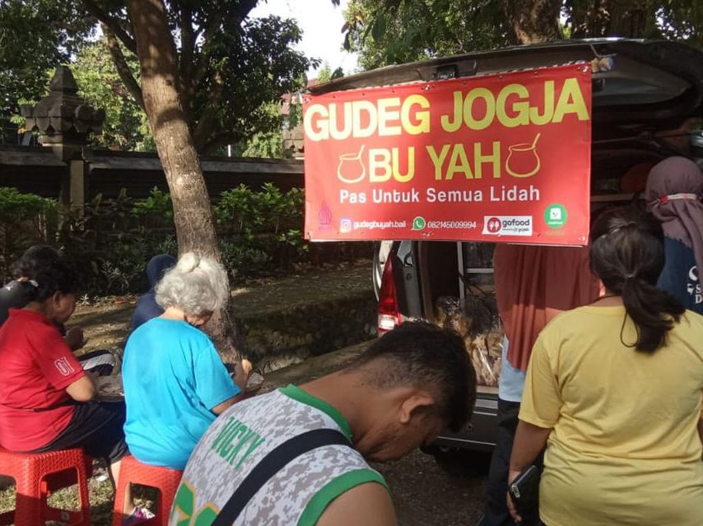 Pedagang Gudeg Semringah, Harap CFD Denpasar Digelar Rutin
