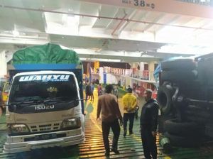 Gelombang Tinggi, Truk Terguling di Kapal Tujuan Gilimanuk