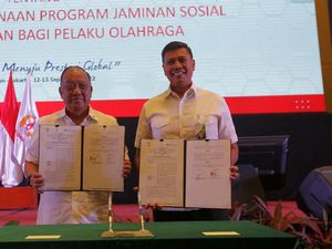 BP Jamsostek Gandeng KONI Lindungi Atlet