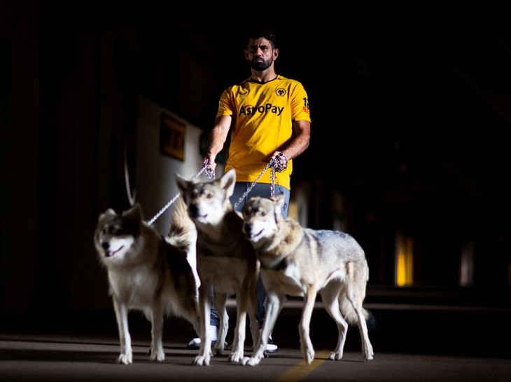 Cerita Diego Costa Ketakutan Syuting Bareng Serigala Wolves