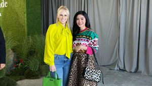 Febby Rastanty Eksis di New York Fashion Week, Foto Bareng Rebel Wilson