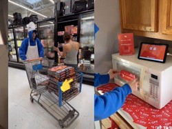 Jadi Kontroversi, Pria Ini Jual Pizza Supermarket dengan Mereknya Sendiri