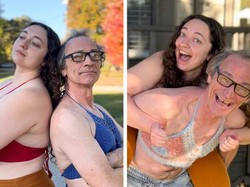 Viral Ayah Bantu Promosi Jualan Anak Jadi Model Crop Top, Pamer Perut