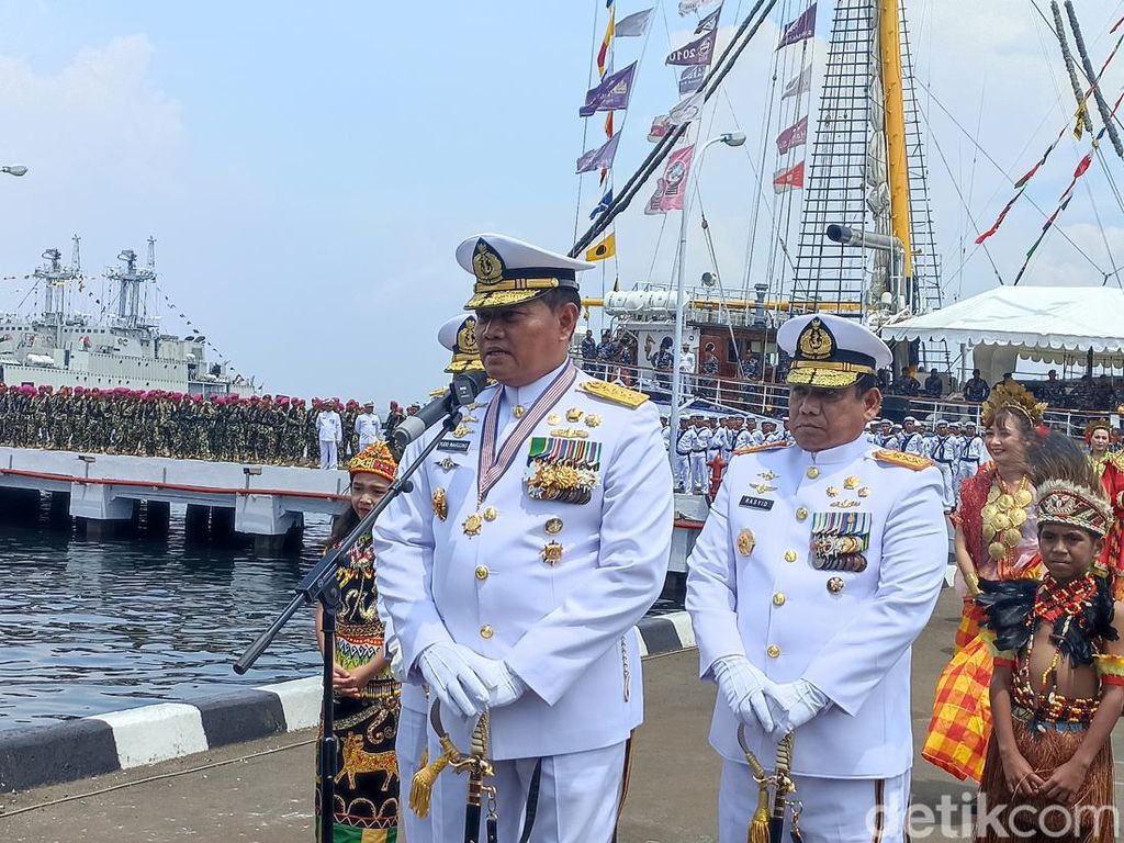 12 Kapal Perang Diterjunkan TNI AL Amankan G20 di Bali