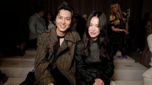 10 Foto Ganteng Lee Min Ho di Acara Fendi, Duduk Bareng Song Hye Kyo