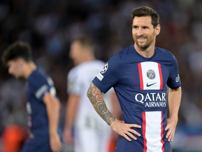 PARIS - Lionel Messi of Paris Saint-Germain during the UEFA Champions League match between Paris Saint-Germain and Juventus FC at the Parc des Princes on September 6, 2022 in Paris, France. ANP / Dutch Height / GERRIT VAN COLOGNE (Photo by ANP via Getty Images)